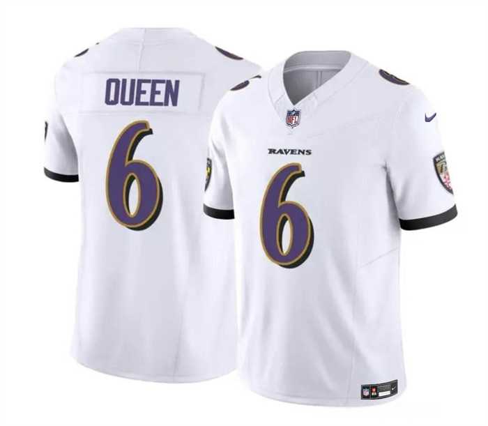 Men & Women & Youth Baltimore Ravens #6 Patrick Queen White 2023 F.U.S.E. Vapor Limited Stitched Jersey,We sell and wholesale Men & Women & Youth Baltimore Ravens #6 Patrick Queen White 2023 F.U.S.E. Vapor Limited Stitched Jersey on line form chian!